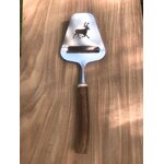 Cheese Slicer With a Reindeer Horn Handle