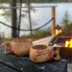 Lapland products, reindeer skins, treewart cups