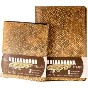 Fish skin leather products