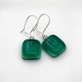 Sagamaa Short earrings Meren grün