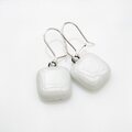 Sagamaa Short earrings White