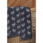 Bath Towel Grå Reindeer