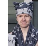 Spa hat / Sauna Hat Grå Reindeer