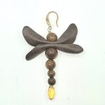 Arsbor Earrings dragonfly Tumma
