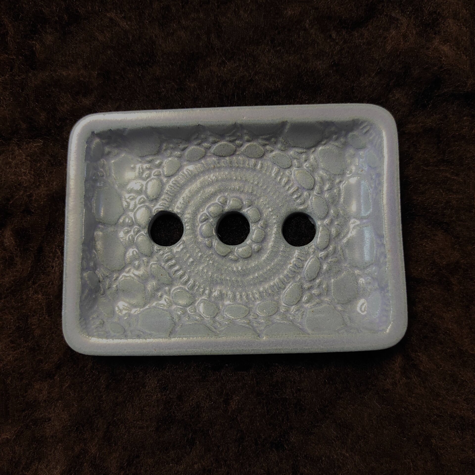 Punainen Ruukku Saippuakuppi Sininen