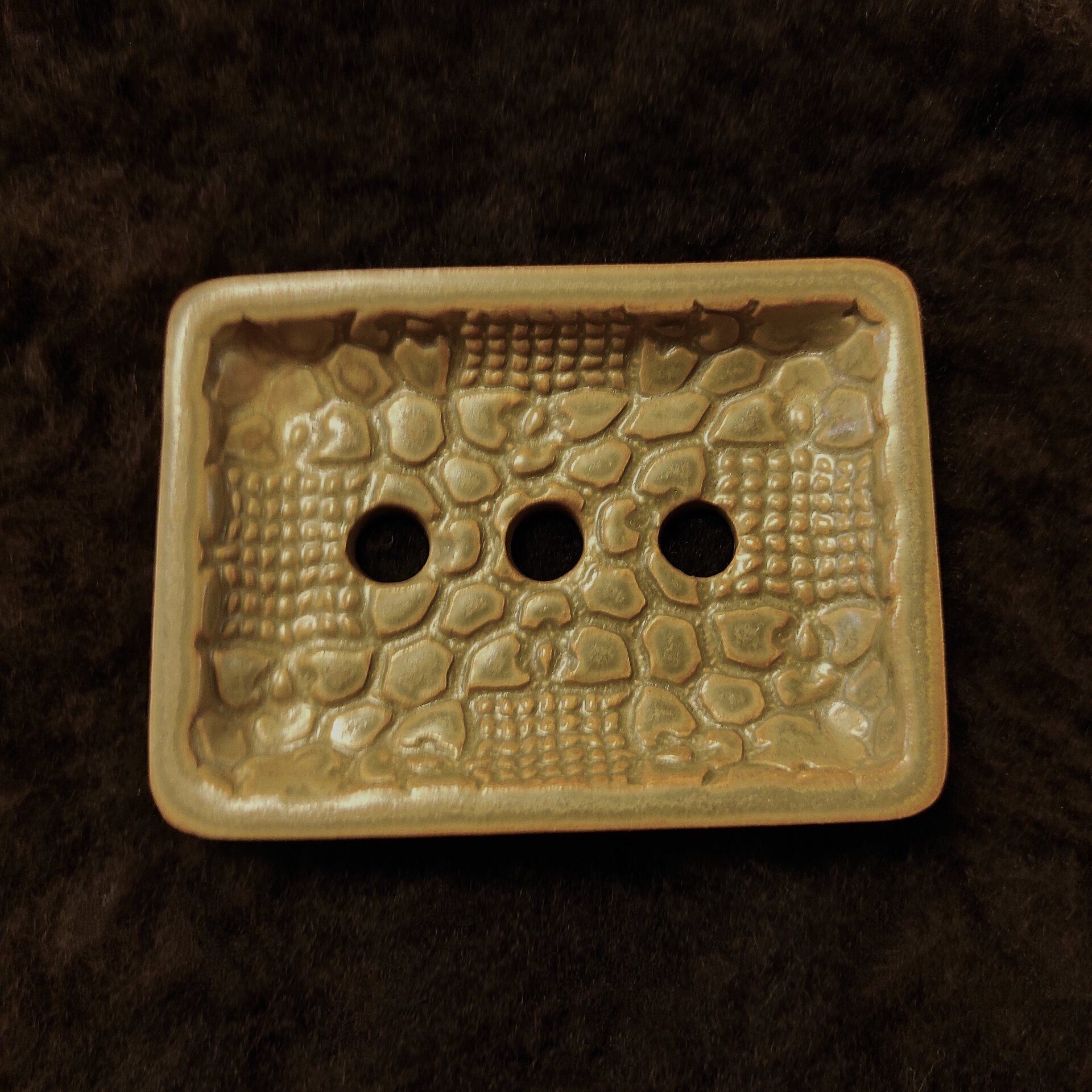 Punainen Ruukku Saippuakuppi Ruskea