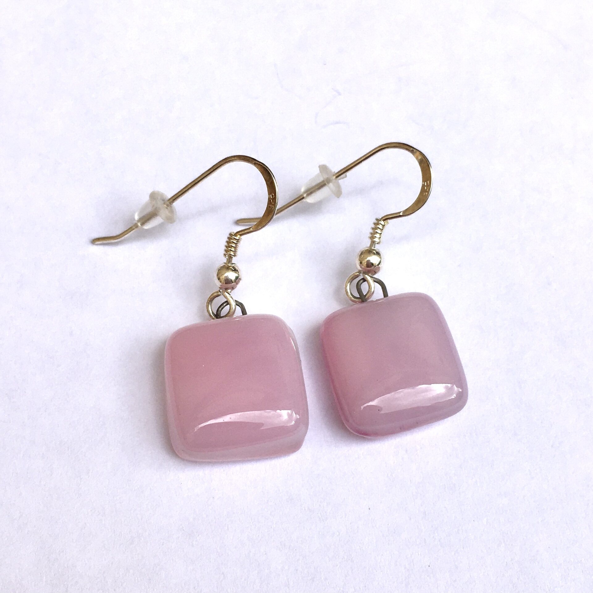 Sagamaa Short earrings Vaaleanpunainen