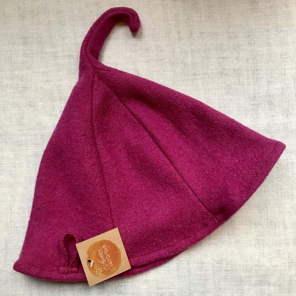 Saunahattu Kiekura Pinkki