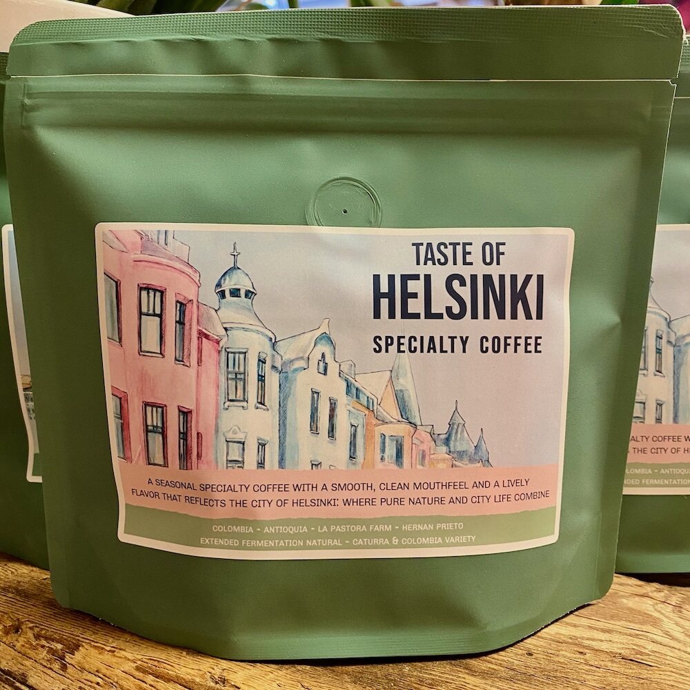 Helsinki-kahvi Helsingin maku-papu