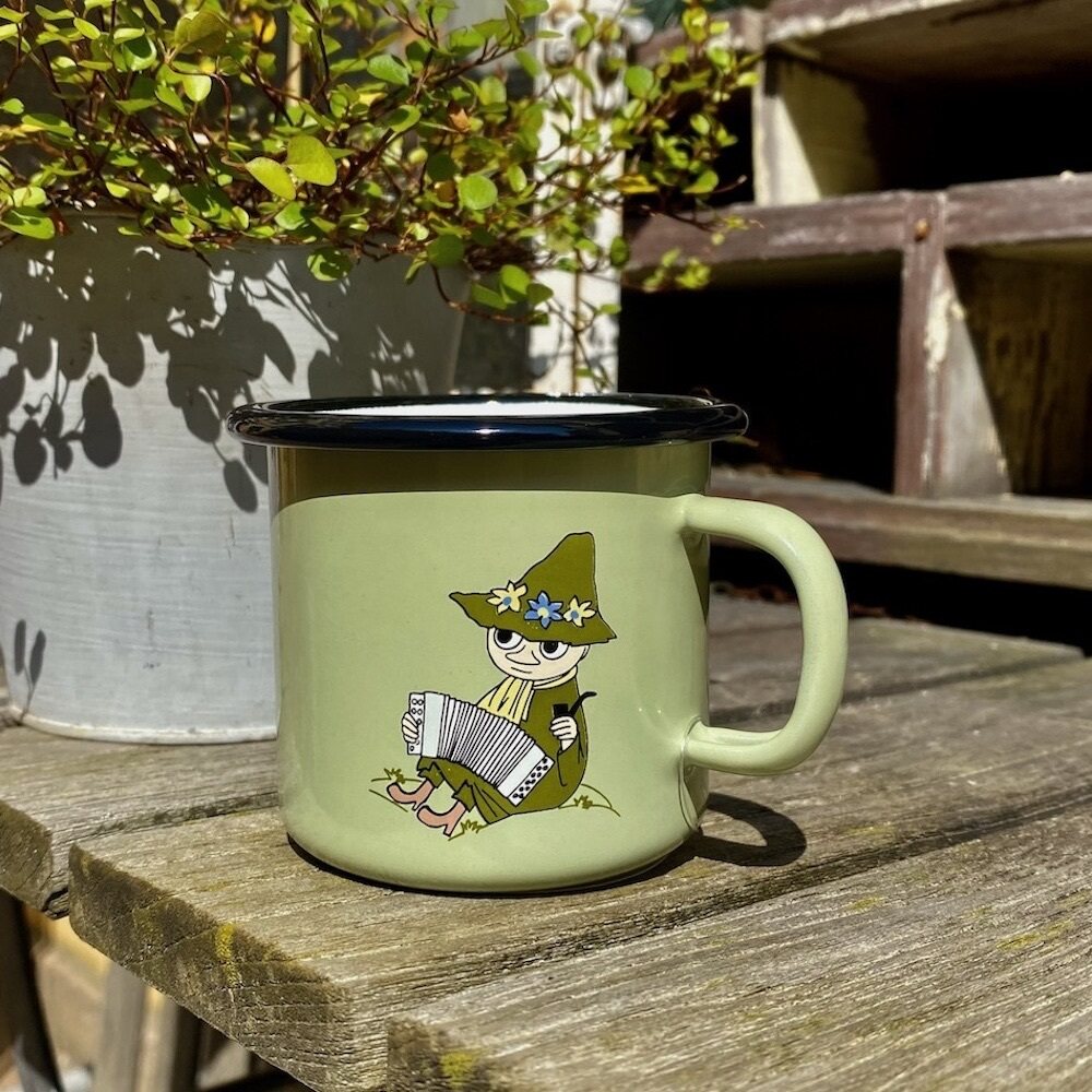 Muumi Emalimuki Nuuskamuikkunen