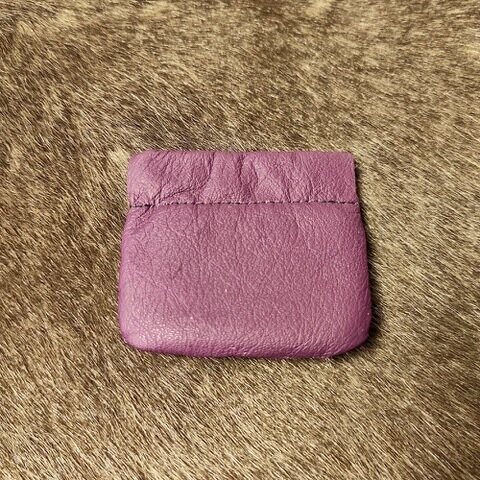 Nahkainen pussukka Violetti