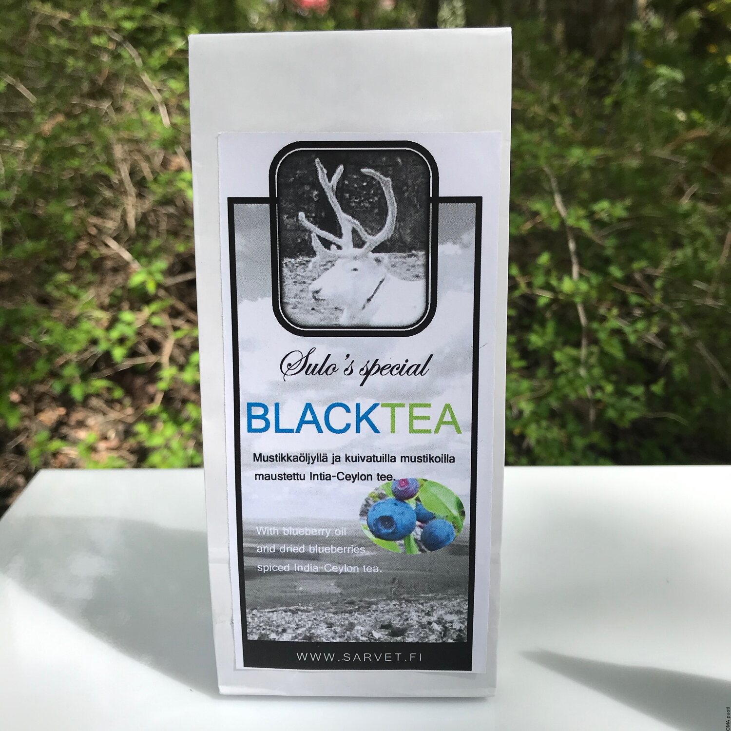 Sulo's special tees Mustikka tee
