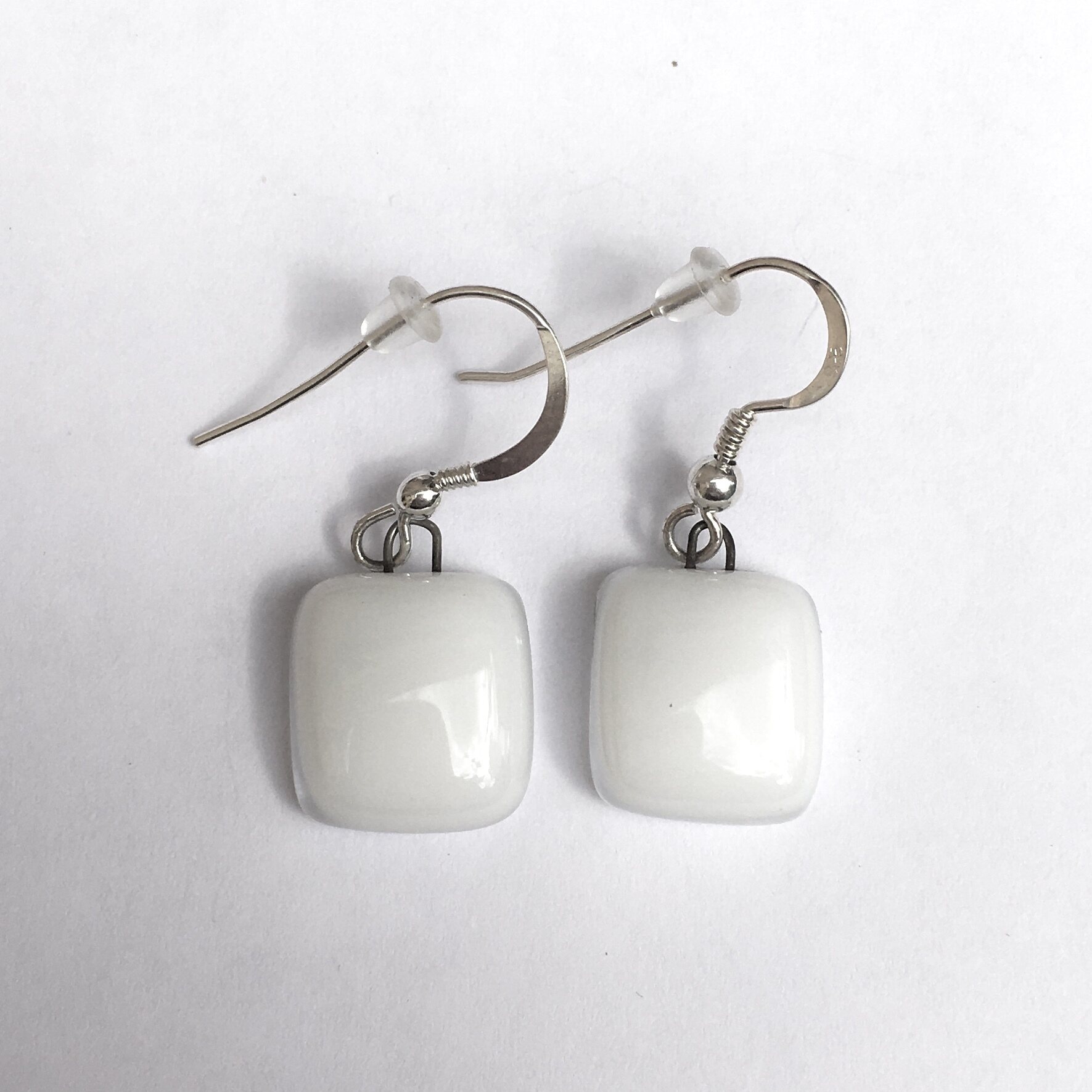 Sagamaa Short earrings Blanco