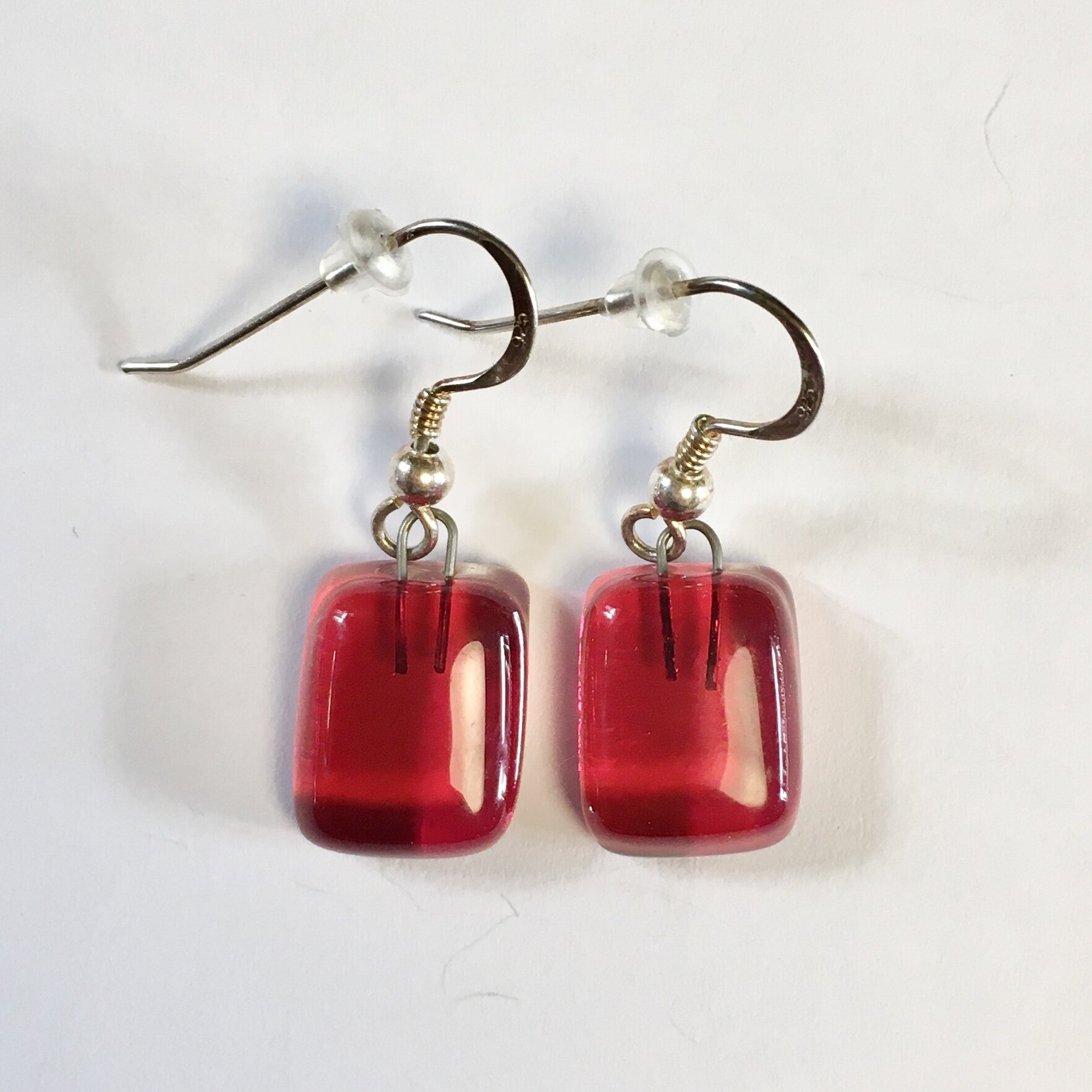 Sagamaa Short earrings Rojo
