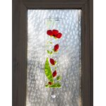 Sagamaa ,"Kukka" , klaasist valmistatud akna kaunistus