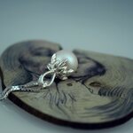 HICH silver Snowball - pendant