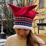 Lapland-style hat with four winds
