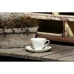 Arabia, kohvitass alustassiga ”Iris II”
