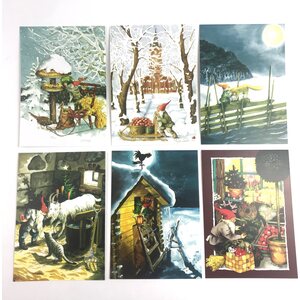 Inge Löök Inge Löök's Christmas Card Set, Elf Christmas 3.