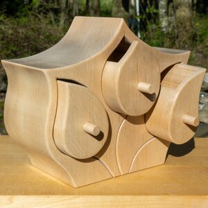 Puuhinen Lokerikko/jewelry box 002