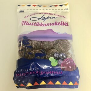 Blueberry marmalade sweets