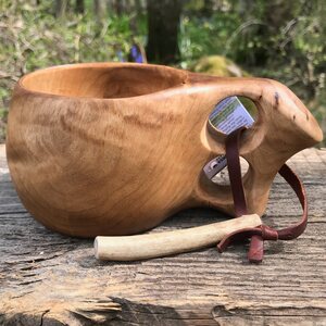 Käsintehty perinteinen kuksa 2 dl