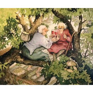Inge Löök Funda de almohada - In the tree