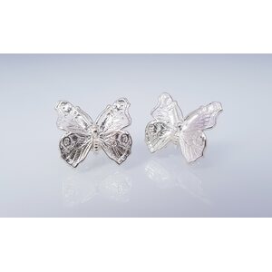 Flit Earrings - HICH  Silver Order from OMA puoti webshop