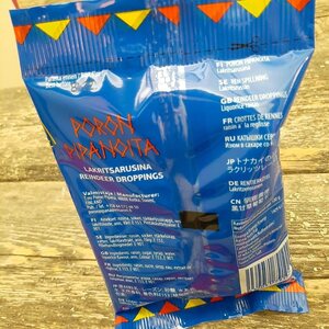 Reindeer droppings, Licorice raisins