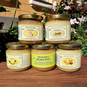 Suomalaista hunajaa, eri makuja