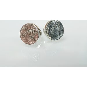 Frost Earrings 10mm -HICH Silver