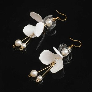 Upcycle with Jing Snow Fairy Drop Earrings