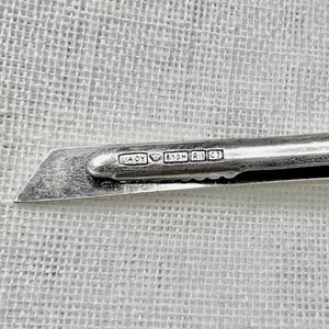 Silver tie pin, Hyvinkään kultasepät