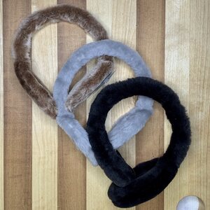Ear muffs made from lamb skin