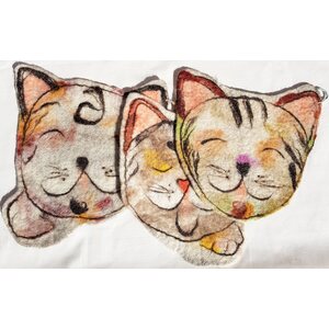 Asta Salminen Felted cat