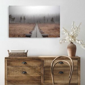 Pitkospuut sinne jonnekin, canvastaulu 40 x 60