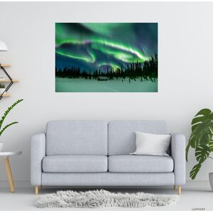 Taivaantulet Äkäskerolla, canvastaulu 40 x 60