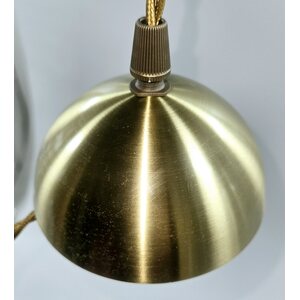 Arsbor Handmade wooden pendant light curly birch