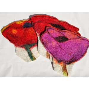 Asta Salminen Felted poppy