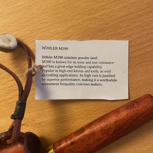 Puukontekijä J. Lassila Böhler M390-puukko
