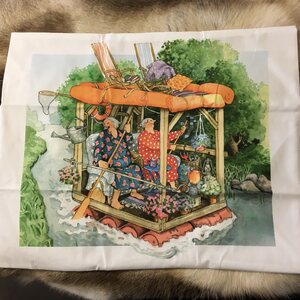 Inge Löök Tyynyliina - Mummot lautalla