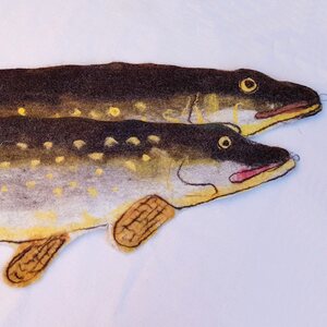 Asta Salminen Felted pike