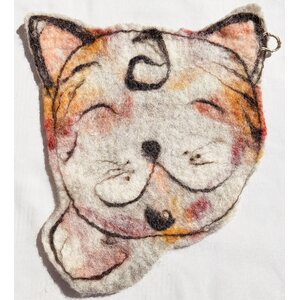 Asta Salminen Felted cat