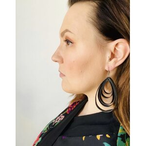 Unique Design by Maria "Loop II" rengaskorvakorut