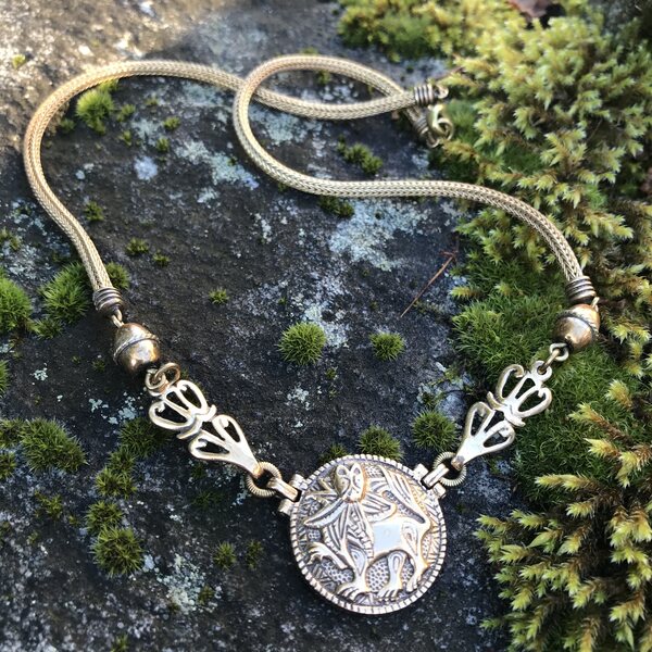 Kalevala Jewellery, Aurinkoleijona | Second Hand necklaces | OMA puoti  English