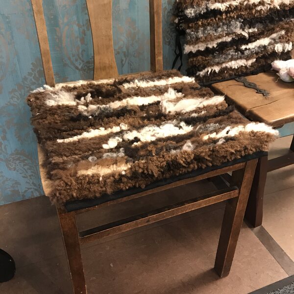 Stentorp Istuimen turkispäällinen, brun