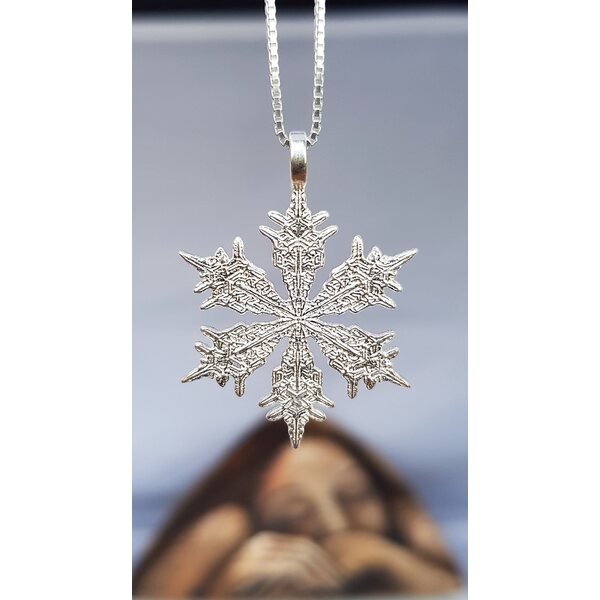HICH silver Snow light- Necklace