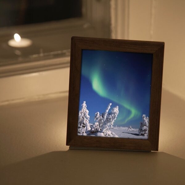 Northern Lights window frame 1.